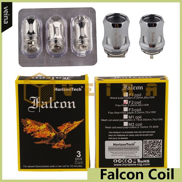 

100% Оригинал Falcon Coil F1 F2 F3 M1 M2 Сменные Катушки Головка Для Falcon Sub Ohm Бак Распылители Аутентичные