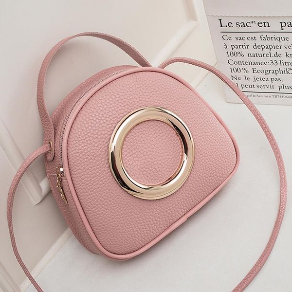 

fashion leather little girl handbag multi-function fashion lady messenger bag 2019