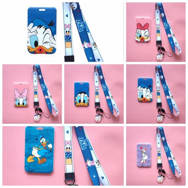 

new 1pcs cartoon lanyard id badge holder key neck strap kids gifts er-87, Silver