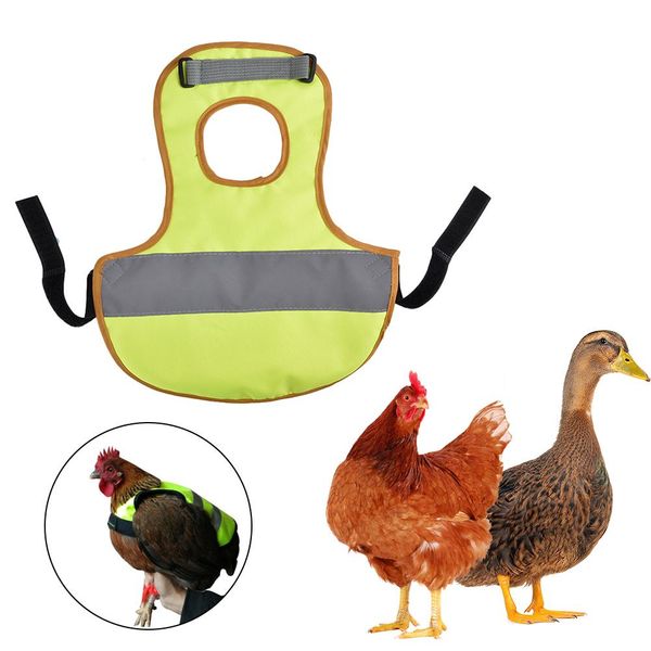 

pet reflective vest chicken clothes poultry hen saddle apron feather protection holder for chicken and duck farm clothing