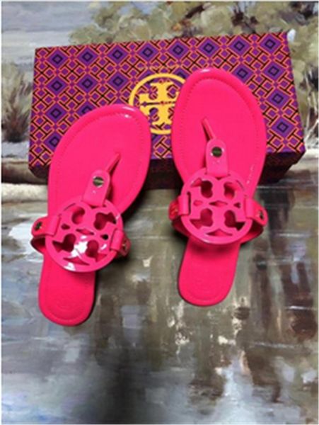 

2019 ummer tory lipper women t trap flip flop thong andal de igner buckle trap lady lide women 039 hoe gold ilver mujer8