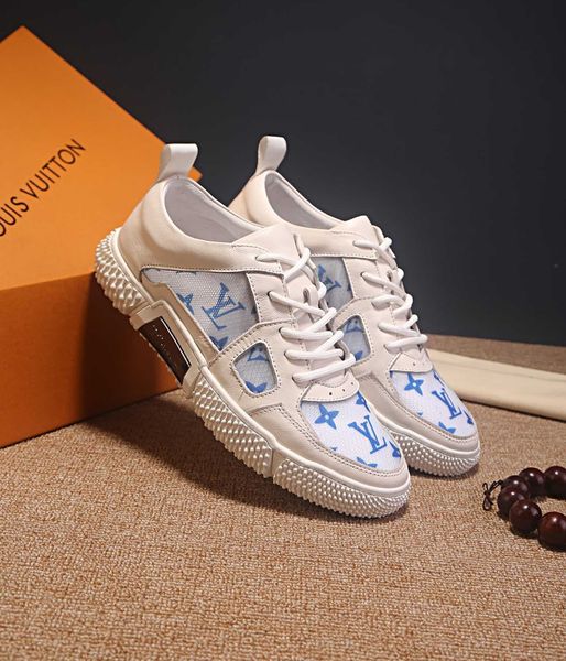 

yfnfgfast delivery new men's luxury casual shoes fashion brand autumn and winter men's shoes classic checkered pattern oyjy, Black