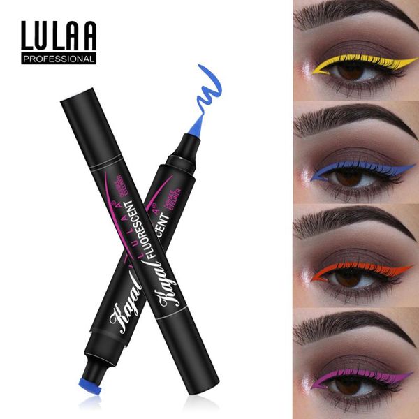

9 colors black liquid eyeliner pencil pro waterproof long lasting makeup eye liner pen tattoo stamping eye liner pencil tslm1