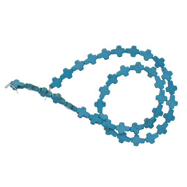 

1 strand of cross spacer beads strand jewelry making turquoise