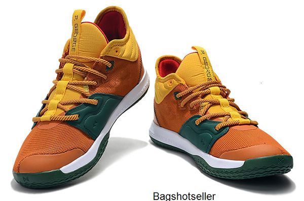 

обувь горячей pg 3 наса для продаж top quality paul george 3 детей баскетбольной обуви магазина, Black