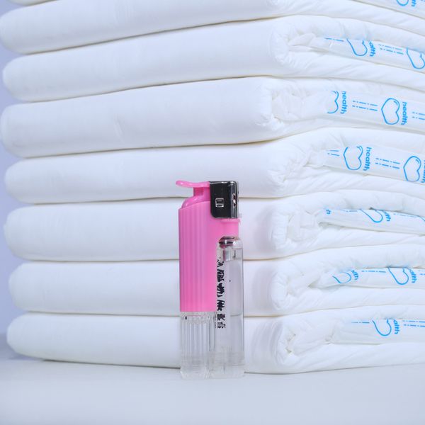 

1 pcs diapers 1300ml elderly diaper maternal zipper pants for men and women diapers l large ent