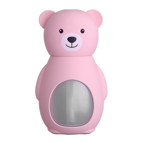 

usb lovely bear humidifier night lights ultrasonic car air humidifiers mini home deskdiffuser air purifier 160ml