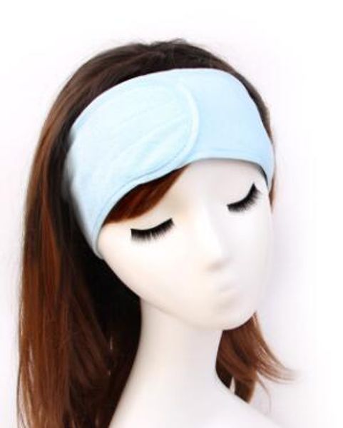 

new pink spa bath shower make up accessories cosmetic headband wash face hair band for women