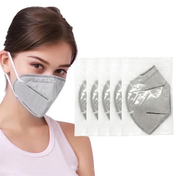 

KN95 Mask Disposable Face Mask Non-Woven melt blown Masks Anti-Haze Labor Protection Folding Dust Mask wholesale DHL fast shipping