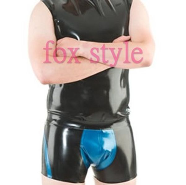 

latex short, Black;white