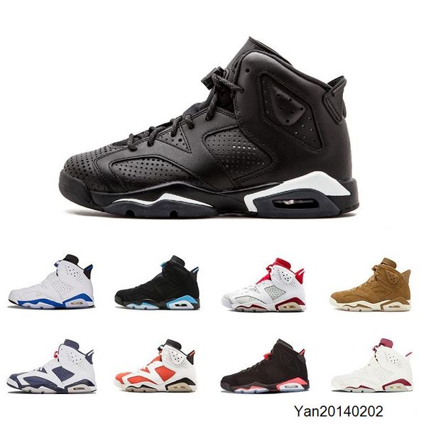 

6 6s iv pinnacles gold basketball shoes s women men carmine maroon white oreo alternate angry bull black cat carmine unc j6 sneakers