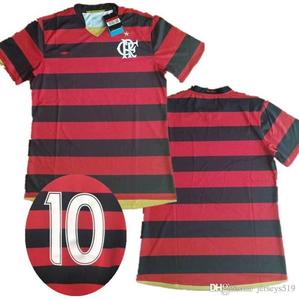 

Flamengo retro 2008 2009 occer jer ey 08 09 cu tom name number 10 can per onizal full pon or big ize xxl flemi h football hirt, Black;yellow