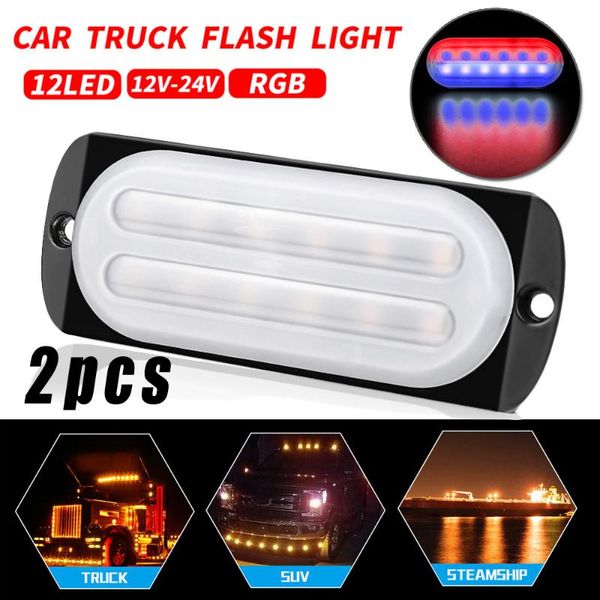 

замена лампы led work light truck suv 12v-24v 36w двухрядный side marker