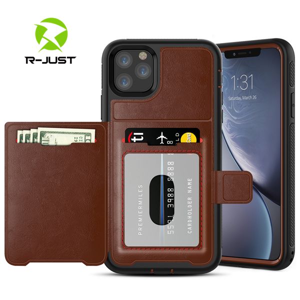 

роскошный магнитный флип бумажник чехол для iphone 11 pro xs max xr x 6 6s 7 8 plus cases hybrid tough armor slide card holder cover
