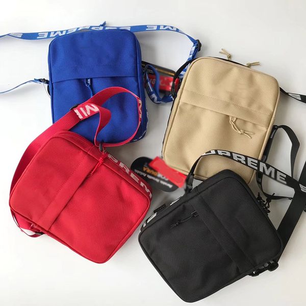 

messenger bags designer waist bag 18ss 44th shoulder bags black red blue tan holders handbags cosmetic bags cases backpacks outdoor