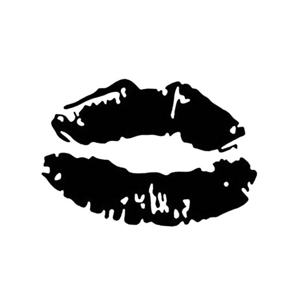 

18*12.3cm off-road car stickers reflective personality fashion lip print sticker beauty temptation body car stickers decals