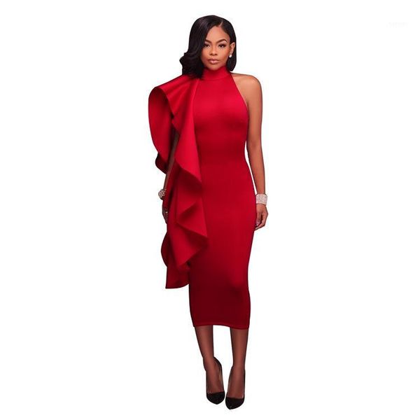 

party women casual dresses female clothing women summer dresses ruffle sleeve zipper dresses designer, Black;gray