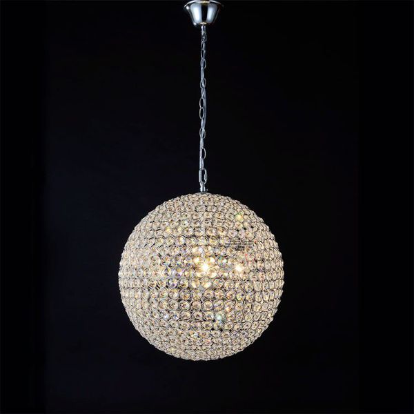 

Lamps Pendant 15cm 20cm 25cm 30cm chandeliers Light Living room/bedroom/dining room/hallway Lighting K9 Crystal Ball Lamp ing