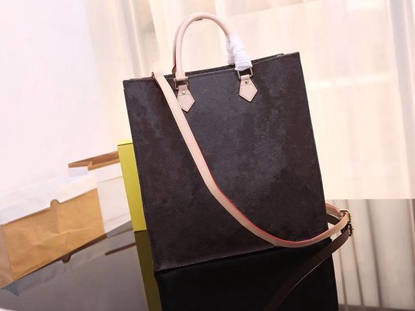 

Sac Plat Damier холст сумка M51140 с оригинальной кожаной высококачественной классической