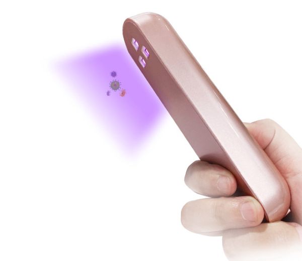 

the latest portable rechargeable uv disinfection lamp for household disinfection led disinfection, can clean up the germs of clothes, dhl sh