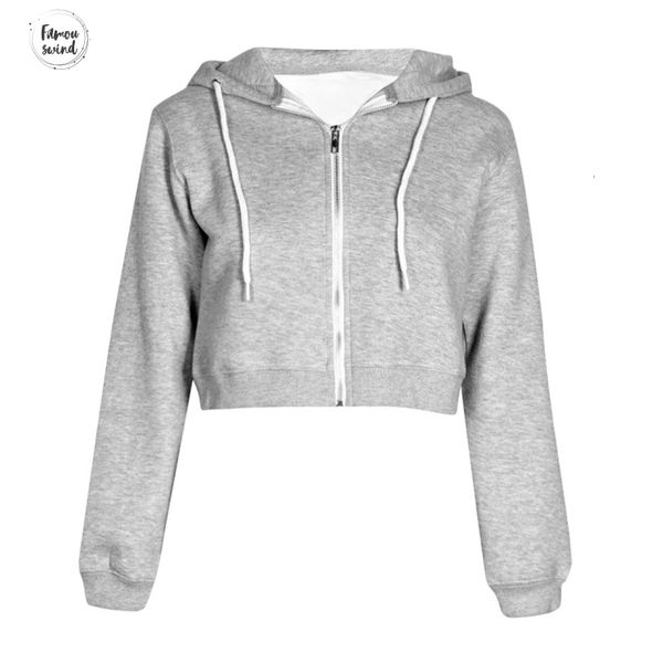 

женщины осень весна топы drawstring с капюшоном с длинным рукавом hoodie кардиган верхней одежда толстовка z up cr повседневной курткой молн, Black
