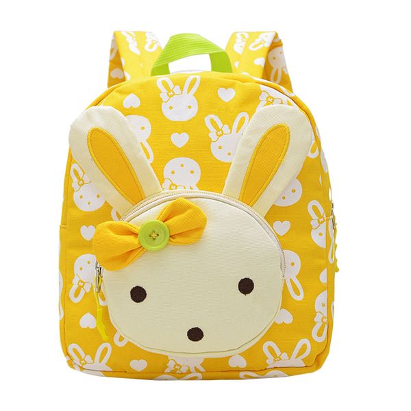 

version of the cartoon children's school bag kindergarten bag boys and girls 1-3 years old baby backpack canvas backpack h30517