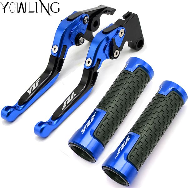 

for yamaha yzfr125 yzf r125 2008 2009 2010 2011 motorcycle adjustable folding brake clutch levers handlebar hand grips yzfr-125