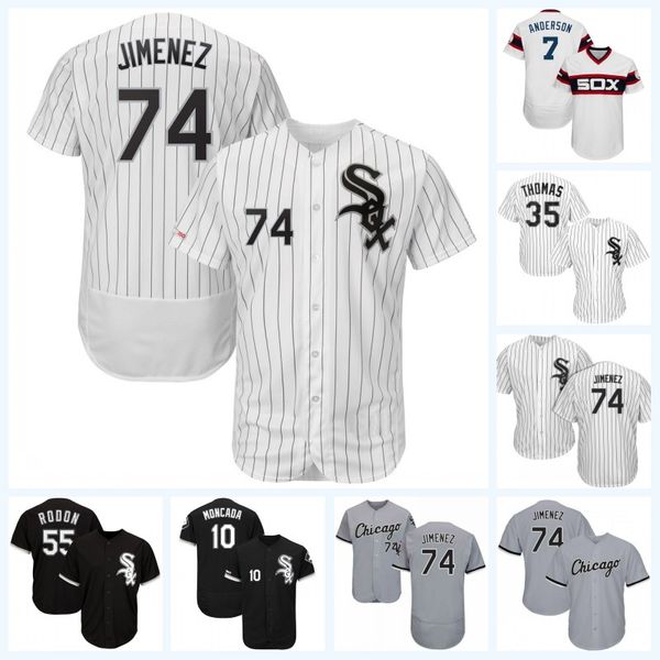 

74 Eloy Jimenez 79 Jose Abreu 10 Yoan Moncada 7 Tim Anderson 24 Matt Davidson 5 Yolmer Sanchez Todd Frazier White Sox Jersey