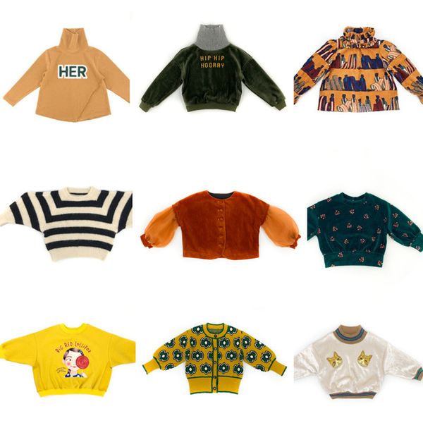 

новые осень мальчики мультфильм хлопок футболки mf марка дети тройники мальчик девочка с длинным рукавом свитера дети куртка топы одежда для, Blue