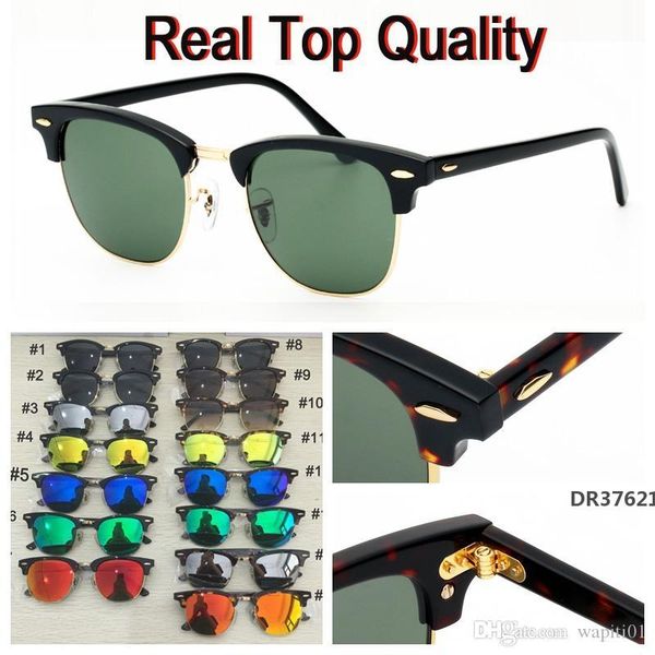 

mens popular sunglasses fashion women sunglasses eyeware club sun glass uv protection glass lenses glassware with leather dr37, White;black