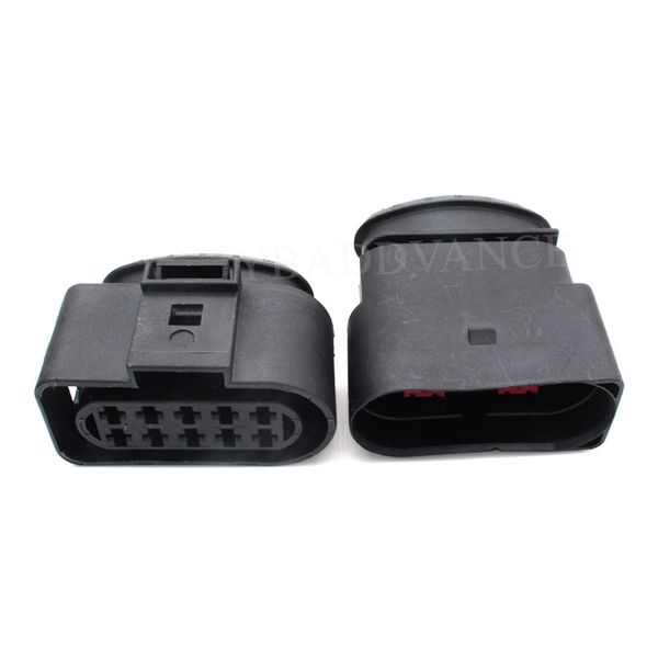 

1j0973735 1j0973835 electrical 10 pin pbt fep male female connector fit for audi v w skoda