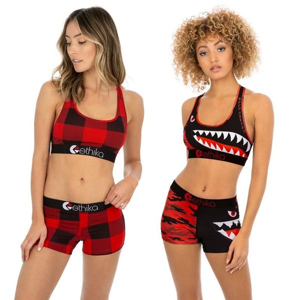 

ethika купальник для женщин maillots de bain налейте femmes costumi da bagno shark плед бикини купальники бюстгальтер шорты комплект новый a, White