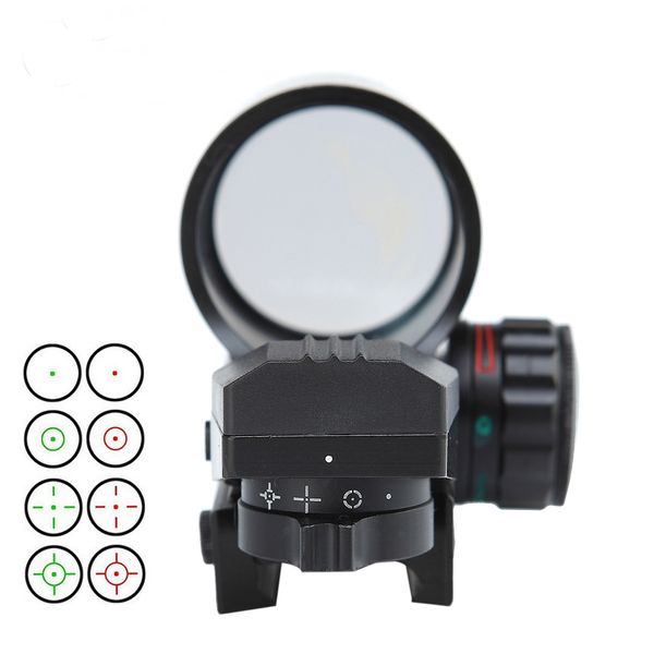 

funpowerland tactical 4 type reflex reticle red green dot sight