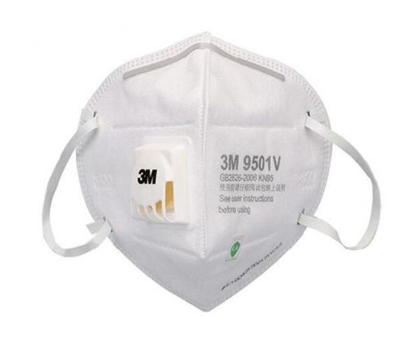 

in stock 3m n95 mask 8210v 9501v 9542v 9001v ffp2 mask with respirator valve anti dust dustproof protective mask dhl ship