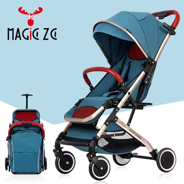 

baby stroller 2 in 1 baby pushchair pram lightweight foldable car can sit can lie travelling pram children pushchair