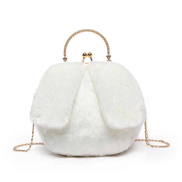 

medium women's shoulder bags white corduroy tote ear shape big pocket candy women's bag round shoulder bags grey