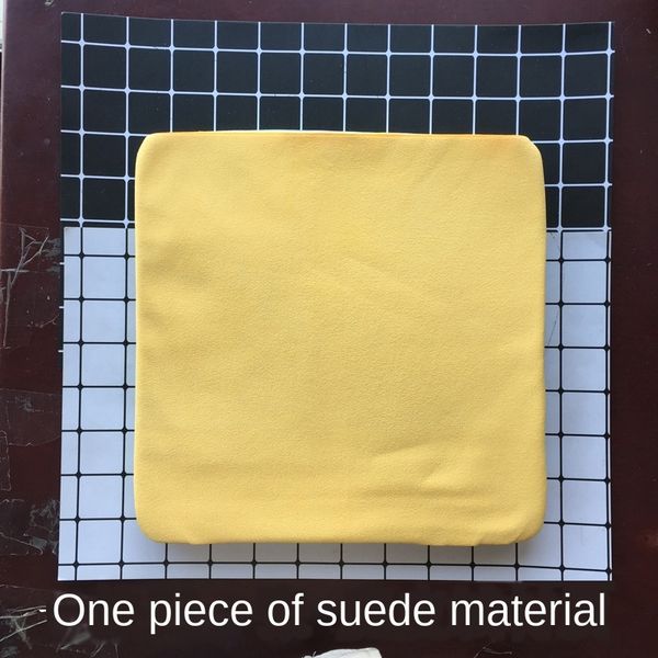 

suede fabric cocoa printing can be packaged separately piano wiping catering screen glasses glasses cloth wiping cloth