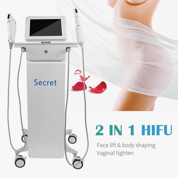 

medical grade 7 cartridge hifu machine for face body skin lifting vaginal tightening hifu body slimming machine skin care device
