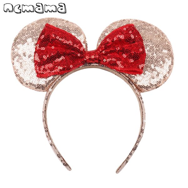 

cute cartoon ears hair bands for women kids bling sequin headbands hair accessories hoop festival gift headdress