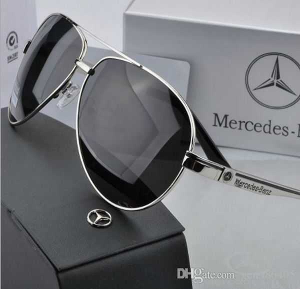 

new sunglasses made by the same style of stars and new sunglasses made by men with metal frame sun-glasses, White;black