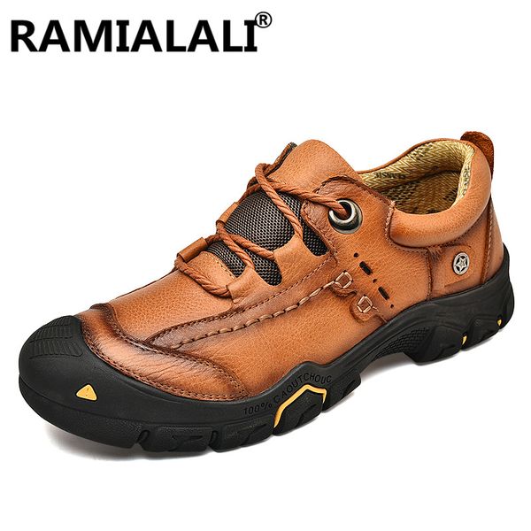 

handmade breathable men's oxford shoes dress shoes men flats fashion genuine leather casual men big size, Black