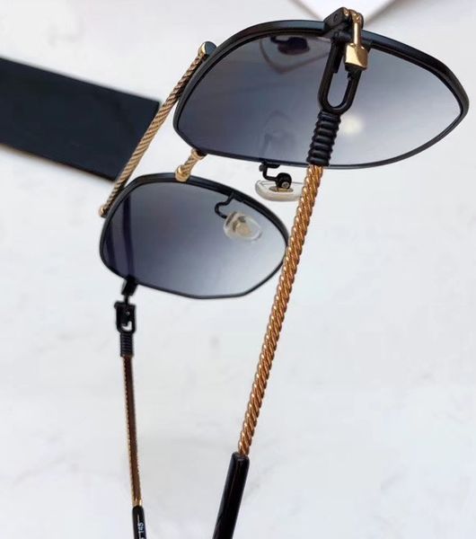 

men gold brown square sunglasses lunettes shaded shades designer des sunglasses de new 0298 black soleil uv400 with box fuwun, White;black