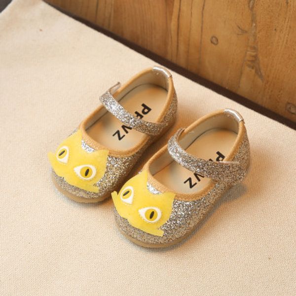 

new spring and autumn baby infant antiskid princess shoes, 0-3 year old female baby toddler shoes girls rubber soled dress shoes
