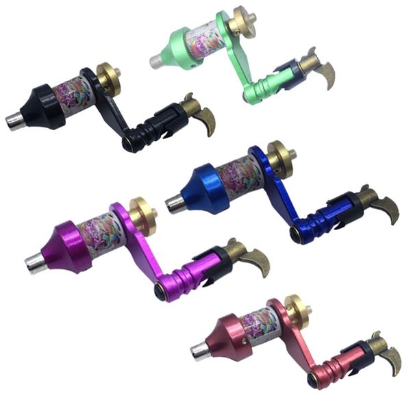 

aluminium alloy tattoo-smith new design silent swiss quality rotary motor tattoo machine gun for shader liner 5 colors
