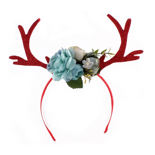 

christmas antlers ear headband hair hoop party kids children hair band gifts
