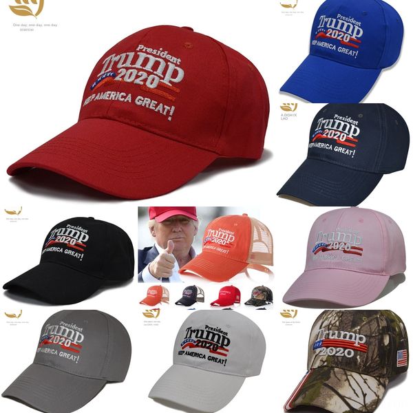 

swtp0 donald trump 2020 baseball cap patchwork washed outdoor cap sports great again hat republican lxl1276 mesh make america president, Blue;gray