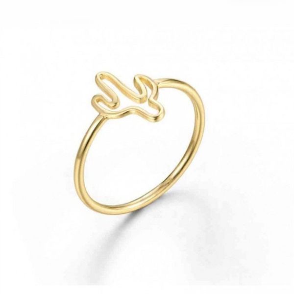 

воѬека нова лино cactus ring женкий новй ђказаелнй пале ђав коло, Silver