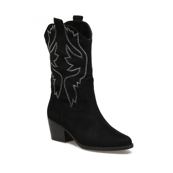 

flo 19kf-333 black women boots butigo