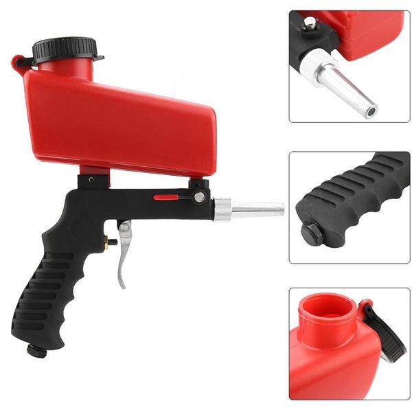 

water gun pneumatic sandblasting gun portable sandblaster metal washer automobiles aluminum sandblaster