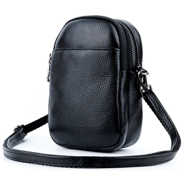 

leather lady multi-function small square bag head layer cowhide woman single shoulder oblique span bag